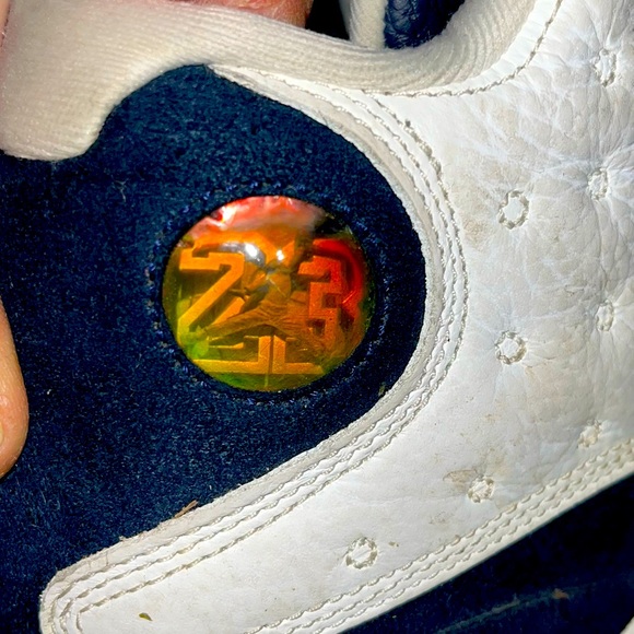 Size 8  Air Jordan Retro 13 Obsidian - Picture 2 of 6